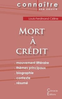 bokomslag Fiche de lecture Mort  crdit de Louis-Ferdinand Cline (Analyse littraire de rfrence et rsum complet)