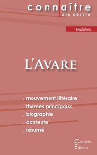 bokomslag Fiche de lecture L'Avare de Moliere (Analyse litteraire de reference et resume complet)