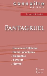 bokomslag Fiche de lecture Pantagruel de Francois Rabelais (Analyse litteraire de reference et resume complet)