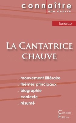 bokomslag Fiche de lecture La Cantatrice chauve de Eugène Ionesco (Analyse littéraire de référence et résumé complet)