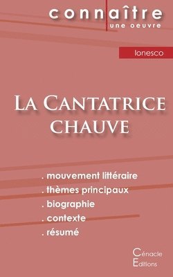 bokomslag Fiche de lecture La Cantatrice chauve de Eugne Ionesco (Analyse littraire de rfrence et rsum complet)