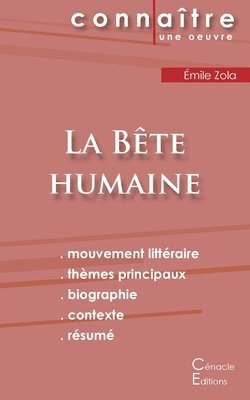 bokomslag Fiche de lecture La Bête humaine de Émile Zola (Analyse littéraire de référence et résumé complet)