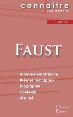 bokomslag Fiche de lecture Faust de Goethe (Analyse littraire de rfrence et rsum complet)