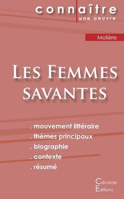 bokomslag Fiche de lecture Les Femmes savantes de Molière (Analyse littéraire de référence et résumé complet)