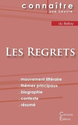 Fiche de lecture Les Regrets de Joachim du Bellay (Analyse litteraire de reference et resume complet) 1