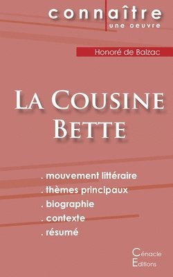 Fiche de lecture La Cousine Bette de Balzac (Analyse litteraire de reference et resume complet) 1