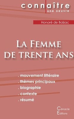 bokomslag Fiche de lecture La Femme de trente ans de Balzac (Analyse littéraire de référence et résumé complet)
