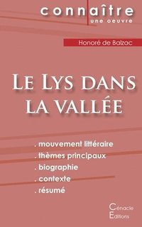 bokomslag Fiche de lecture Le Lys dans la vallee de Balzac (Analyse litteraire de reference et resume complet)