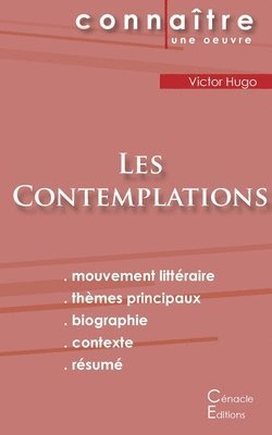 bokomslag Fiche de lecture Les Contemplations de Victor Hugo (Analyse littéraire de référence et résumé complet)