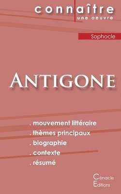 bokomslag Fiche de lecture Antigone de Sophocle (Analyse littraire de rfrence et rsum complet)