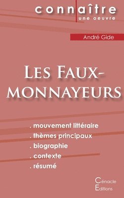 bokomslag Fiche de lecture Les Faux-monnayeurs de André Gide (analyse littéraire de référence et résumé complet)