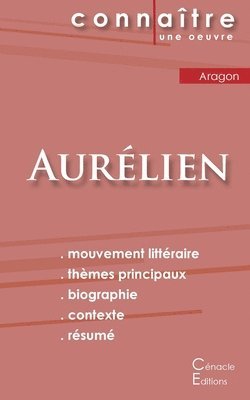 bokomslag Fiche de lecture Aurelien de Louis Aragon (Analyse litteraire de reference et resume complet)