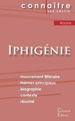bokomslag Fiche de lecture Iphigénie de Jean Racine (Analyse littéraire de référence et résumé complet)