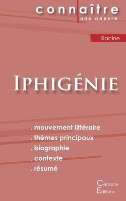 bokomslag Fiche de lecture Iphignie de Jean Racine (Analyse littraire de rfrence et rsum complet)