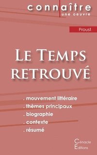 bokomslag Fiche de lecture Le Temps retrouvé de Marcel Proust (analyse littéraire de référence et résumé complet)
