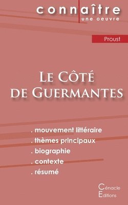 bokomslag Fiche de lecture Le Ct de Guermantes de Marcel Proust (analyse littraire de rfrence et rsum complet)