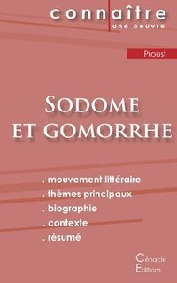bokomslag Fiche de lecture Sodome et Gomorrhe de Marcel Proust (Analyse litteraire de reference et resume complet)
