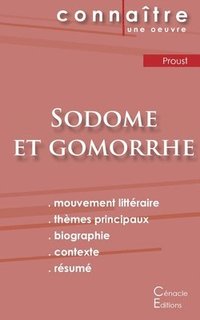bokomslag Fiche de lecture Sodome et Gomorrhe de Marcel Proust (analyse littéraire de référence et résumé complet)
