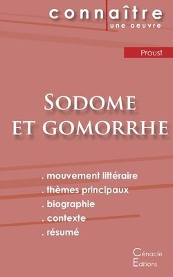 bokomslag Fiche de lecture Sodome et Gomorrhe de Marcel Proust (Analyse litteraire de reference et resume complet)