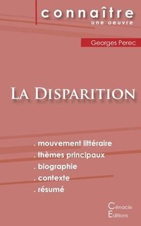 bokomslag Fiche de lecture La Disparition de Georges Perec (Analyse litteraire de reference et resume complet)