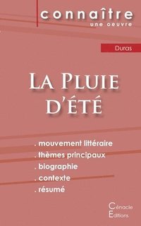 bokomslag Fiche de lecture La Pluie d'été de Marguerite Duras (Analyse littéraire de référence et résumé complet)