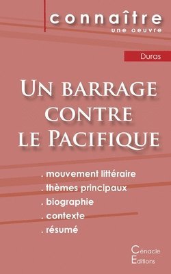 bokomslag Fiche de lecture Un barrage contre le Pacifique de Marguerite Duras (Analyse litteraire de reference et resume complet)