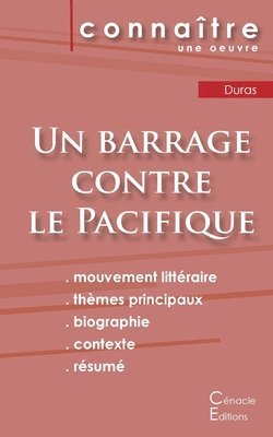 bokomslag Fiche de lecture Un barrage contre le Pacifique de Marguerite Duras (Analyse littéraire de référence et résumé complet)