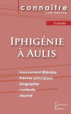 bokomslag Fiche de lecture Iphignie  Aulis de Euripide (Analyse littraire de rfrence et rsum complet)