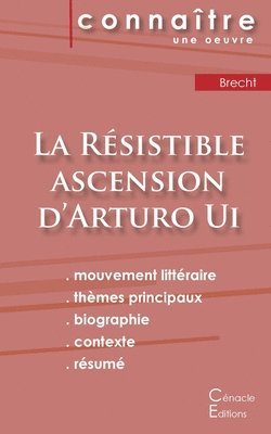 bokomslag Fiche de lecture La Résistible ascension d'Arturo Ui de Bertolt Brecht (Analyse littéraire de référence et résumé complet)