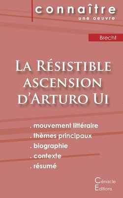 Fiche de lecture La Resistible ascension d'Arturo Ui de Bertolt Brecht (Analyse litteraire de reference et resume complet) 1