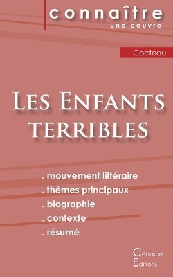 bokomslag Fiche de lecture Les Enfants terribles de Jean Cocteau (Analyse littraire de rfrence et rsum complet)