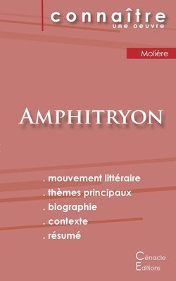 bokomslag Fiche de lecture Amphitryon de Molière (Analyse littéraire de référence et résumé complet)