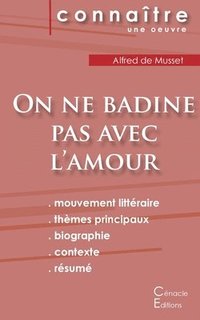 bokomslag Fiche de lecture On ne badine pas avec l'amour de Musset (Analyse littraire de rfrence et rsum complet)