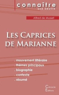 bokomslag Fiche de lecture Les Caprices de Marianne de Musset (Analyse litteraire de reference et resume complet)
