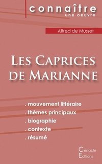 bokomslag Fiche de lecture Les Caprices de Marianne de Musset (Analyse littéraire de référence et résumé complet)