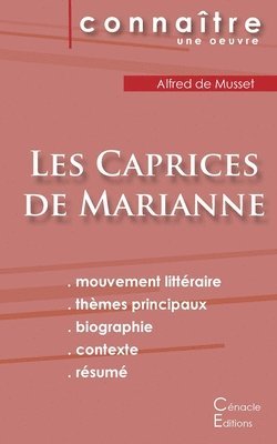 bokomslag Fiche de lecture Les Caprices de Marianne de Musset (Analyse littraire de rfrence et rsum complet)