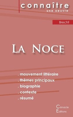 bokomslag Fiche de lecture La Noce d'Arturo Ui de Bertolt Brecht (Analyse littraire de rfrence et rsum complet)