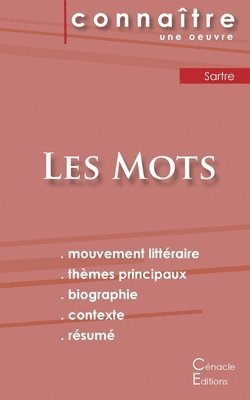 bokomslag Fiche de lecture Les Mots de Jean-Paul Sartre (Analyse littéraire de référence et résumé complet)