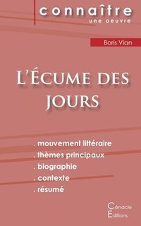 bokomslag Fiche de lecture L'Ecume des jours (Analyse litteraire de reference et resume complet)