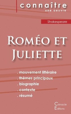 Fiche de lecture Romeo et Juliette de Shakespeare (Analyse litteraire de reference et resume complet) 1