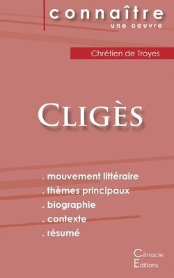bokomslag Fiche de lecture Cliges (Analyse litteraire de reference et resume complet)