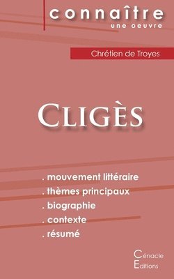 bokomslag Fiche de lecture Cligès (Analyse littéraire de référence et résumé complet)