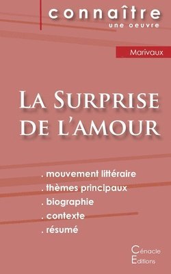Marivaux - Fiche de lecture La Surprise de l'amour de Marivaux (Analyse littéraire de référence et résumé complet), Häftad