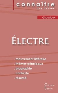 bokomslag Fiche de lecture Electre de Jean Giraudoux (Analyse litteraire de reference et resume complet)