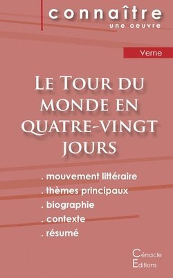 bokomslag Fiche de lecture Le Tour du monde en quatre-vingt jours de Jules Verne (Analyse littéraire de référence et résumé complet)