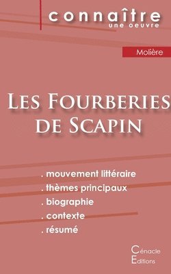 bokomslag Fiche de lecture Les Fourberies de Scapin de Moliere (Analyse litteraire de reference et resume complet)