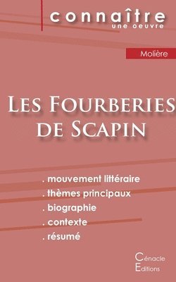 bokomslag Fiche de lecture Les Fourberies de Scapin de Molière (Analyse littéraire de référence et résumé complet)