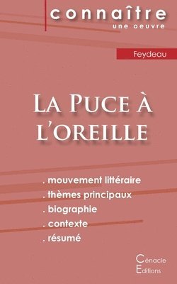 bokomslag Fiche de lecture La Puce  l'oreille (Analyse littraire de rfrence et rsum complet)