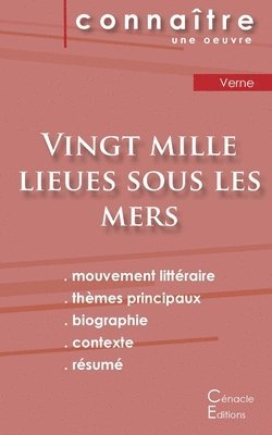 bokomslag Fiche de lecture Vingt mille lieues sous les mers de Jules Verne (Analyse littéraire de référence et résumé complet)