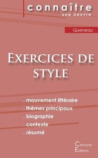 bokomslag Fiche de lecture Exercices de style de Raymond Queneau (Analyse littéraire de référence et résumé complet)